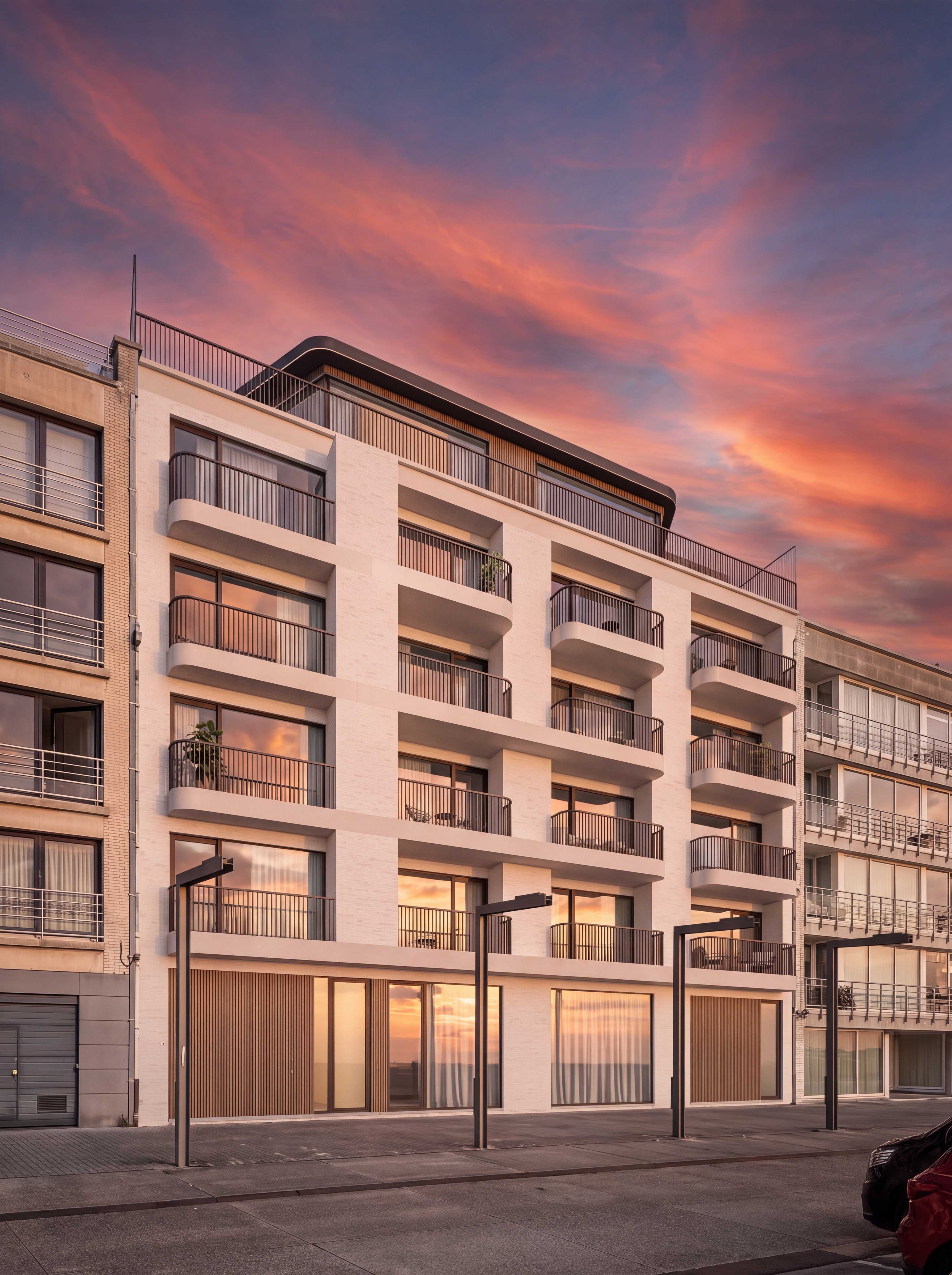 Residentie De Rede – Rederskaai 27-28 Zeebrugge | nieuwbouw HCC Projects